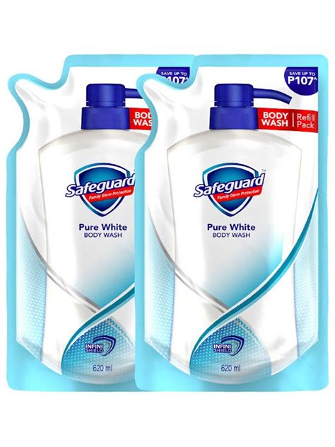 safeguard body wash expiration date|SAFEGUARD, Bodywash White 620ml Refill.